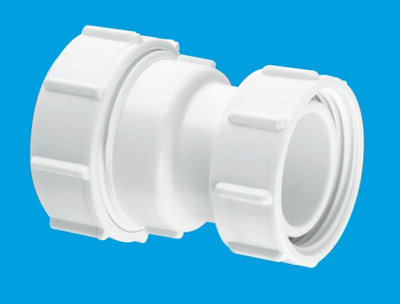 McAlpine T29-LN 1.5" Straight Connector Multifit x BSP Coupling nut