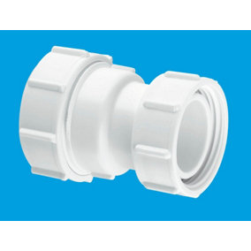 McAlpine T29-LN 1.5" Straight Connector Multifit x BSP Coupling nut