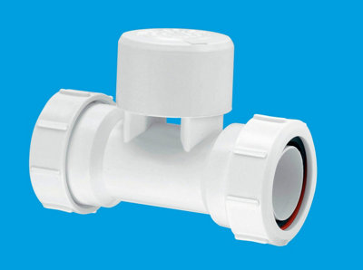 McAlpine VP3 Ventapipe 25 Air Admittance Valve with integral 1.5" Multifit Tee