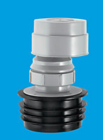 McAlpine VP50-100 Ventapipe 50 Air Admittance Valve with dual fit synthetic rubber finger seal outlet