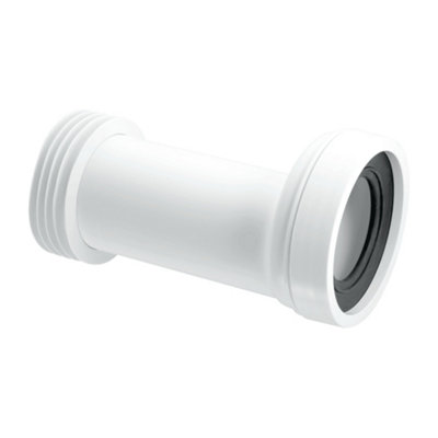 McAlpine WC-CON5 20mm Offset Adjustable Length Rigid WC Connector