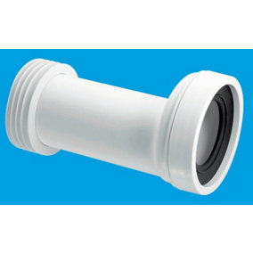 McAlpine WC-CON5 20mm Offset Adjustable Length Rigid WC Connector