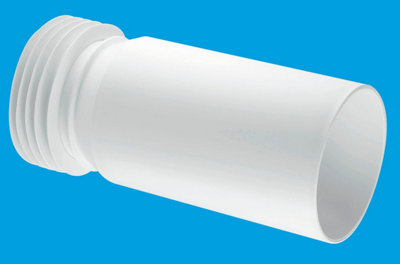 McAlpine WC-EXTA Adjustable Length Straight Extension Piece for Rigid WC Connectors