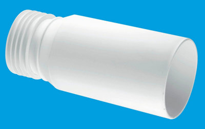 McAlpine WC-EXTB Adjustable Length Straight Extension Piece for Rigid WC Connectors