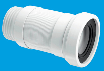 McAlpine WC-F26S 97-107mm Inlet x 3.5"/90mm Outlet Flexible WC Connector