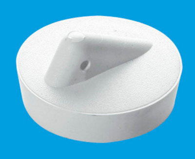 McAlpine WP3 1.5" White PVC Plug