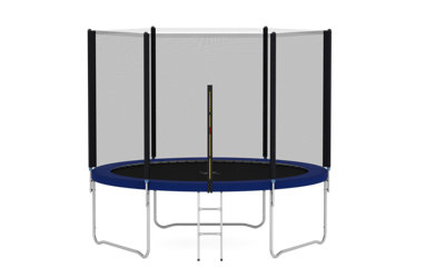 MCC Direct 10ft Kids Trampoline with safety enclosure