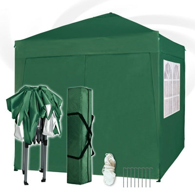 MCC Direct 2X2 Pop up Green Gazebo with Sides