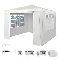 MCC Direct 3x3 Event Gazebo White with Sides