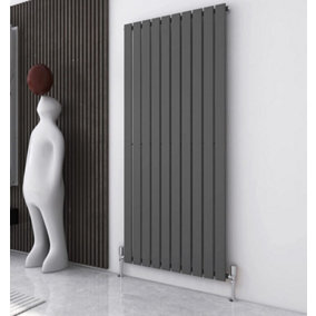 MCC Direct Designer Flat panel Single Radiator 1800x680 Anthracite