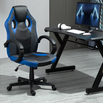 MCC Direct Gaming Chair Computer Chair with Swivel function Office Chair Blue