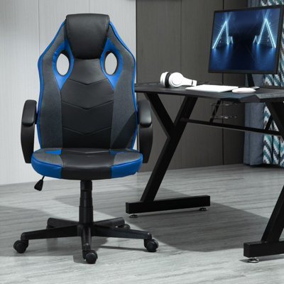 MCC Direct Gaming Chair Computer Chair with Swivel function Office Chair Blue