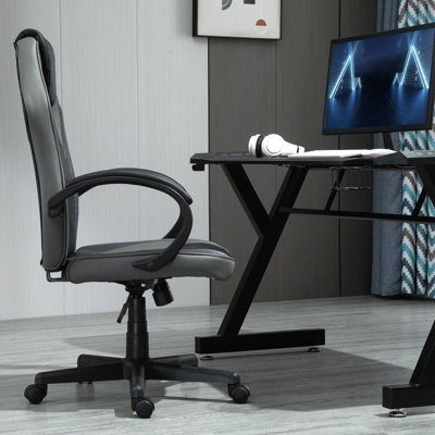 MCC Direct Gaming Chair Computer Chair with Swivel function Office Chair Grey