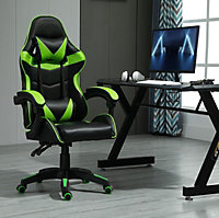 MCC Direct Gaming Chair Computer Chair with Tilt and Swivel function Office Chair A Green