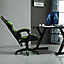 MCC Direct Gaming Chair Computer Chair with Tilt and Swivel function Office Chair A Green