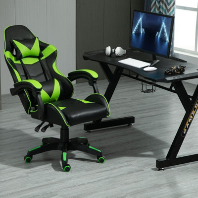 MCC Direct Gaming Chair Computer Chair with Tilt and Swivel function ...
