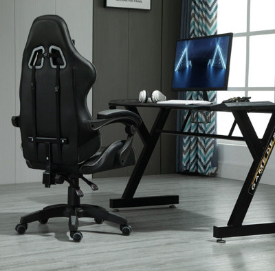 MCC Direct Gaming Chair Computer Chair with Tilt and Swivel function Office Chair A Grey