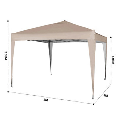 Pop up gazebo with sides b&q hotsell