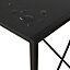 Mcc Direct No Assembly Folding Computer Desk 100cm black - Miami