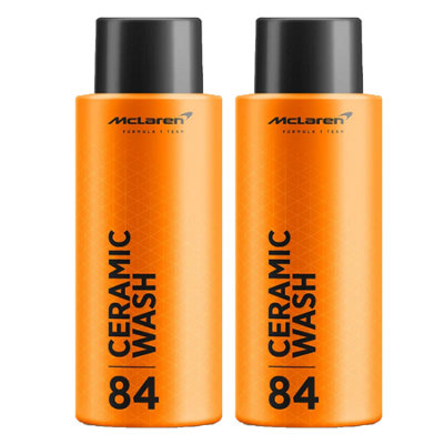 McLaren Ceramic Wash Shampoo for Coated and Uncoated Vehicles 2x500ml