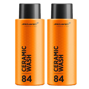 McLaren Ceramic Wash Shampoo for Coated and Uncoated Vehicles 2x500ml