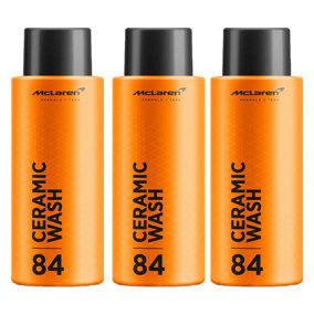 McLaren Ceramic Wash Shampoo for Coated and Uncoated Vehicles 3x500ml