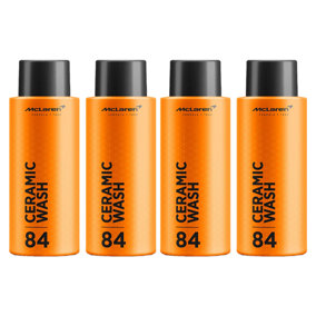 McLaren Ceramic Wash Shampoo for Coated and Uncoated Vehicles 4x500ml