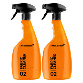 McLaren Fabric Interior Cleaner Car Upholstery Carpet & Fabric Cleaner 2x500ml