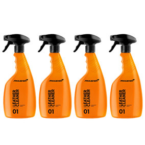 McLaren Leather Cleaner Car Interior Cleaner Leather Car Seat Cleaner 4x500ml