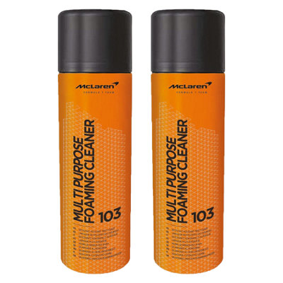 McLaren Racing Multi-purpose Foaming Cleaner Active Foam Cleaner 2x500 mL