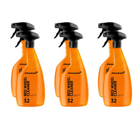 McLaren Red Wheel Cleaner Iron Fallout Remover 6x500ml