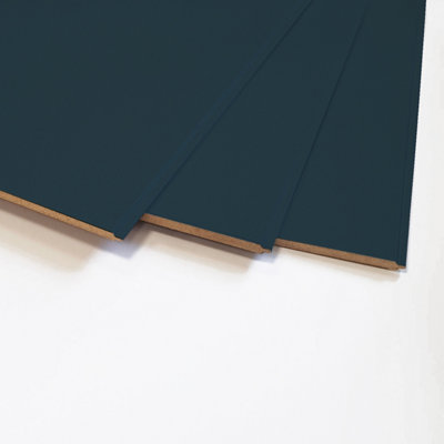 MCW Cre8 Tongue & Groove MDF Panels - Ocean Blue - 2750mm x 205mm x 6mm ...