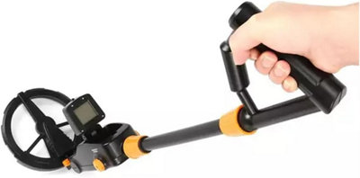 MD1008A Metal Detector High Accuracy Waterproof Gold Detector, LCD Display, Sensitivity, Depth Indicator, for Treasure Hunting