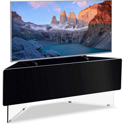 MDA Designs Antares HYBRID Black Corner-Friendly with Clear Acrylic ...