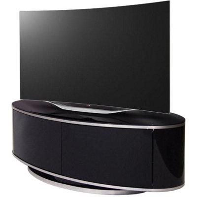 MDA Designs Luna Beam Thru Remote-Friendly up to 50" LED/LCD/Plasma Luxury TV Cabinet Stand