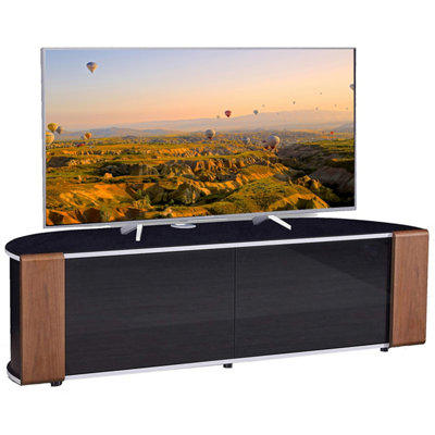 MDA Designs Sirius 1600 Black with BeamThru Remote-Friendly Walnut Oak ...