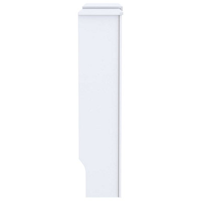 MDF Radiator Cover White 205 cm - 4
