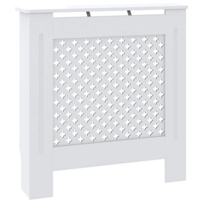 MDF Radiator Cover White 78 cm