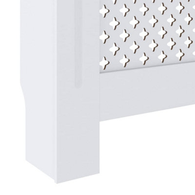 MDF Radiator Cover White 78 cm - 6