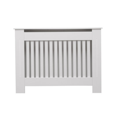 MDF Radiator Cover With Modern Cabinet Top Shelving (Medium)