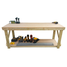 MDF top workbench (H-90cm, D-70cm, L-120cm)