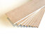 MDF Wall Panelling Strips 90mm(W) x 12mm(T) x 2400m(L) 10 Lengths In A Pack
