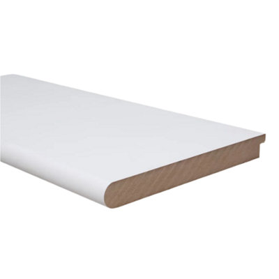 MDF Window Sill Board 0.9m (900mm) x 275mm x 25mm DIY at B&Q
