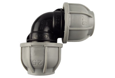 mdpe ELBOW compression fittings for water/irrigation mdpe water supply pipe  20mm - 4
