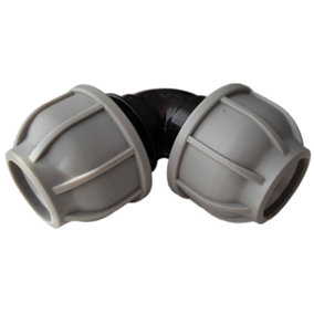 mdpe ELBOW compression fittings for water/irrigation mdpe water supply pipe   40mm