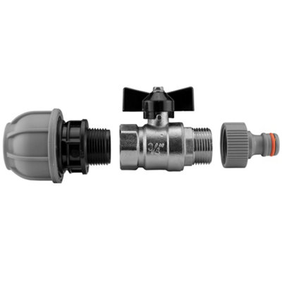 mdpe to Click-Lock Butterfly Valve-Universal Click-Lock Connection kit ...
