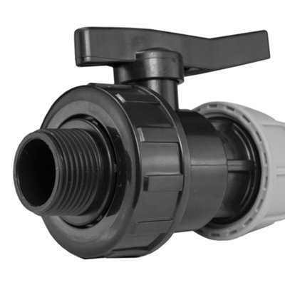 MDPE Water Pipe valves Compression-Male/Female bsp Thread (20mm Compression - 1/2" bsp male) - 3