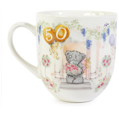Me to You Tatty Teddy Luxury Bone China Mug in Satin Lined Box 50th ...