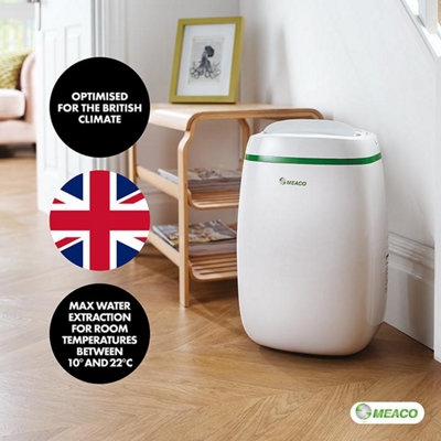 Meaco 12L Low Energy Dehumidifier and Air Purifier - 9