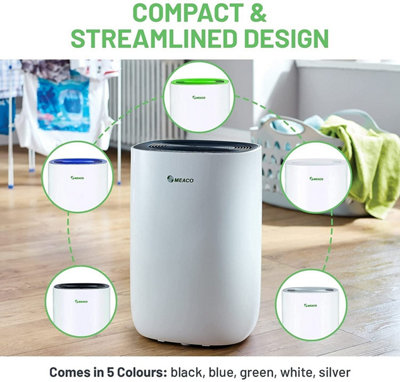 MeacoDry ABC 10L Dehumidifier Black - 7